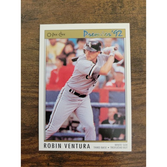 1992 O-Pee-Chee #132 Robin Ventura - Chicago White Sox - MLB - Picture 1 of 2